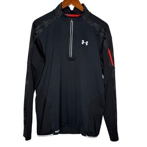 Under Armour ColdGear Windstopper Fitted 1/4 Zip Pullover Top‎ Mens Sz M